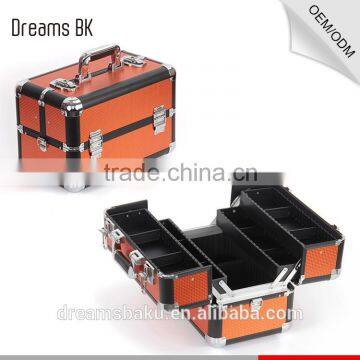 China Wholesale Aluminum Beauty Cosmetic Case for Makeup station storage