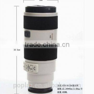China Best Selling Novelty Funny Custom Logo Wholesale Stainless Steel Travel Camera Lens Coffee Mug photo-3