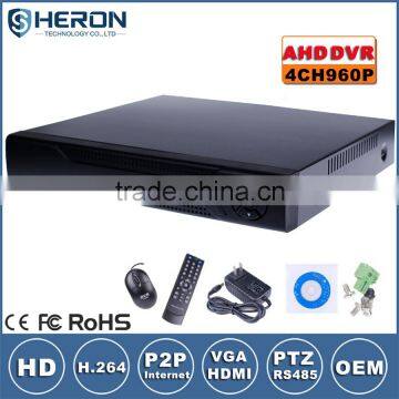 Hybrid 4ch 8ch 16ch 24ch 32ch AHD 720p AHD 1080p free client software h.264 ahd dvr