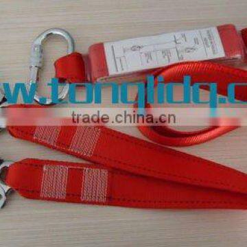 Energy absorb lanyard for safety harness