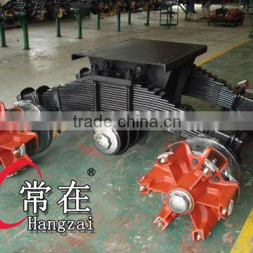 Spoke Bogie single point suspension suspension trailer parts/arm/hanger/plate/u-bolt