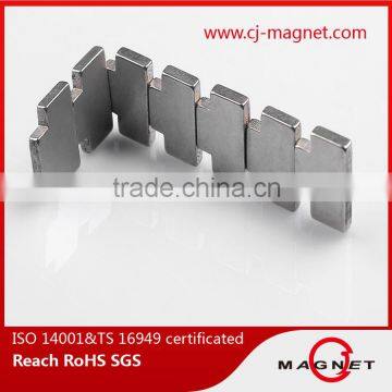 Neo magnet china suppliers with zinc-coated N50M