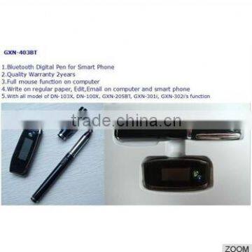 Newest bluetooth digital pen for smart phone GXN-403BT