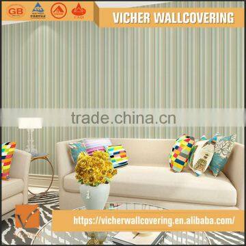 Professional Manufacturer Classic Stripe Style Style Latest Design Background Wallpaper