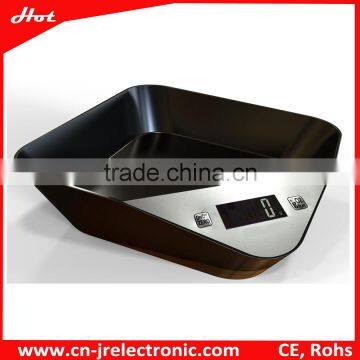 2015 black Digital Flour Weighing Scale bowl for fruits
