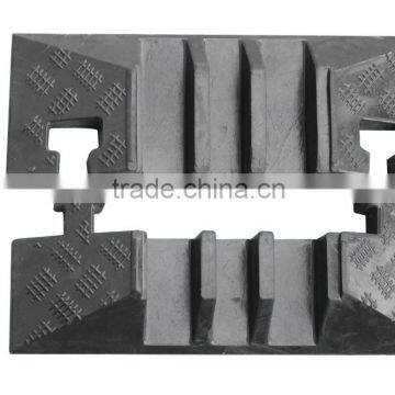 5 Channels Floor Cable Covers Rubber Cable Protectors photo-3