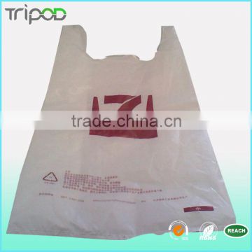 Plastic bag capable of printing mark