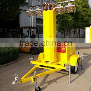 6 Meter mobile lighting tower