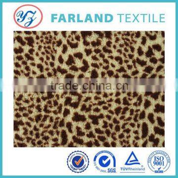 Warm Bedding Set Fabric Leopard Printed Sherpa Fleece Fabric for Art Quilt,blanket photo-4