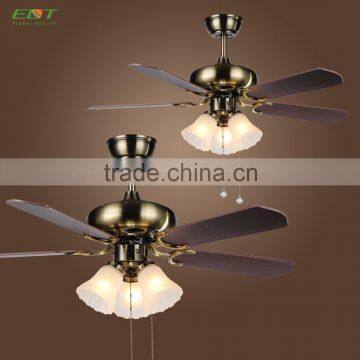 E27 Light Socket Hand Pull Ceiling Fan