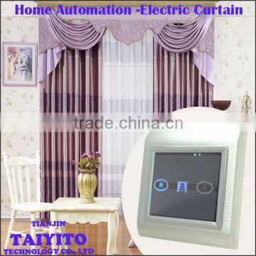 TAIYITO ZIGBEE remote control electric curtain set in smart home automation system