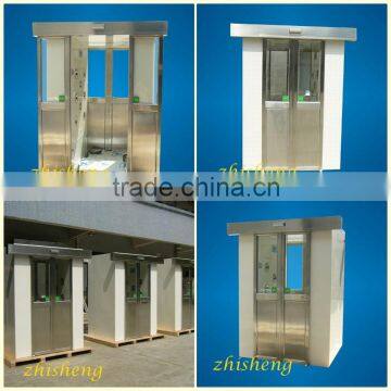 Automatic air shower room with sliding doors