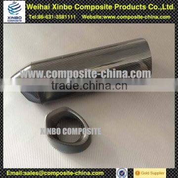 Carbon Fiber High Quality Automobile Parts / Muffler Pipe