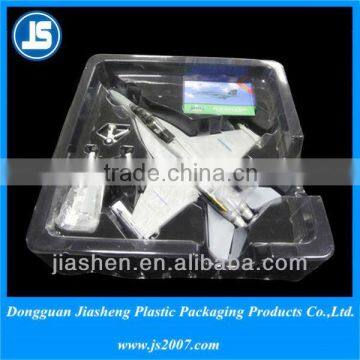 X-mas clear blister plastic tray for toy packaging dongguan supplier