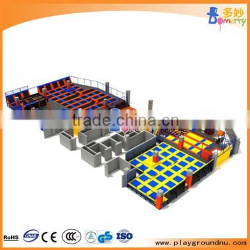 GUANGZHOU Domerry best quality indoor soft trampoline used playground equipment