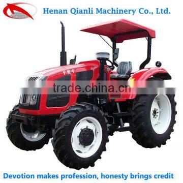 Economical and Practical QLN 704 70hp 4wd mini farming tractor with diesel power air conditioning