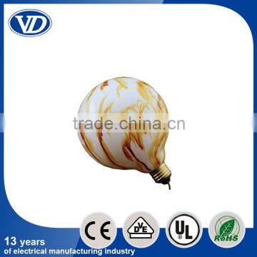 G125 painting effect led filament bulb e27 Edison bulbs