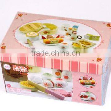 Food Pretend Play Toys Breakfast Set Bread Toys for Preschool photo-3