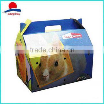 Colorful Printed Paper Box With Handle