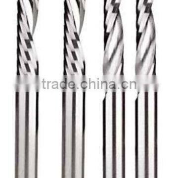 CNC solid carbide Single flute spiral router bit