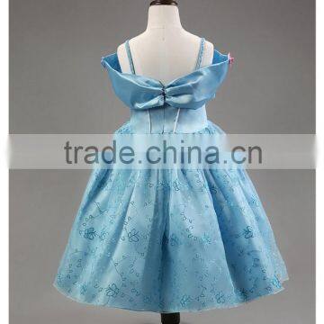 New Design Baby Girls Elegant and Sweet Lace Wedding Dresses Wholesale Kids Girl Realistic Halloween Costume (Ulik) photo-5