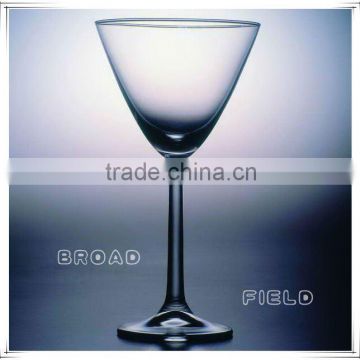 Beautiful disposable PS plastic wine glass