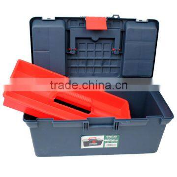 LAOA 12.5 Inch Hardware Economic Tool Case With Components Accessories Grids photo-3
