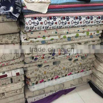 Linen / Cotton Fabric Printed Fabric for Curtain and Spread photo-2