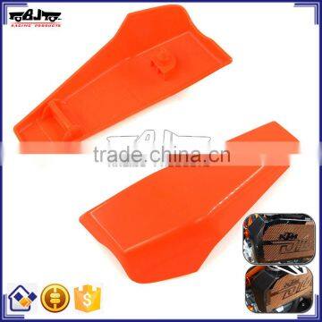 BJ-RSC-KT001 Orange Plastic Motorcycle Radiator Side Cover Fit KTM DUKE 390