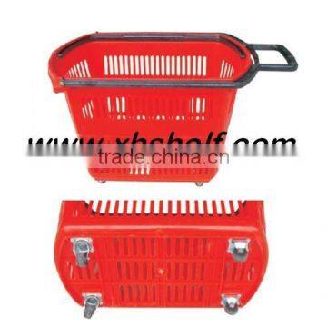 Hot Upscale Plastic Retail Store Basket Supermarket Basket Shopping Basket