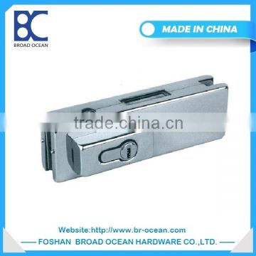 Stainless steel patch fitting for glass door floor lock (DL-048)