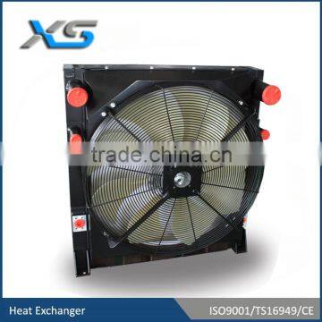 package cooler for Dynapac paver,side by side CAC/OC/RAD with fan