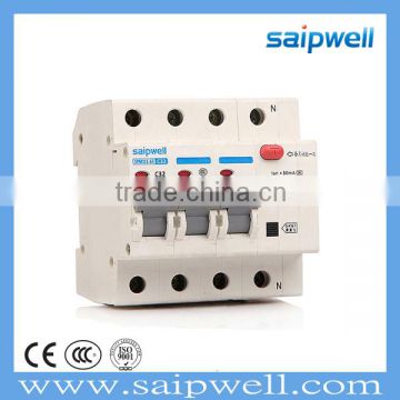 SAIPWELL 32a 3 Pole MCCB High Quality Air Circuit CEE/IEC International Certificated MCCB