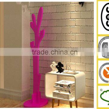 MDF Furniture clothes tree ,coat hanger stand ,hat hanger tree made by fengyu