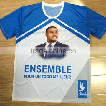 O-neck T shirt for campaign election