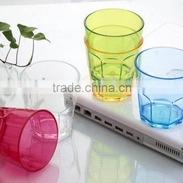 disposable plastic cup /acrylic plastic color cup