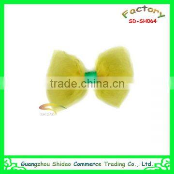 Korean handmade yellow lace flower hair accessories