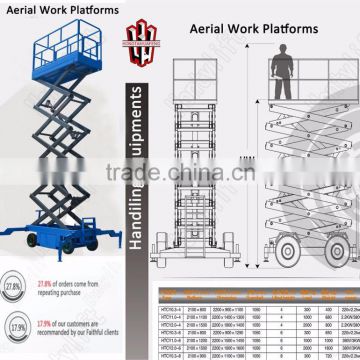 4-18m stored movable scissor lift