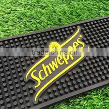 hot sale rubber beer drip rail ELINK Nitrile washable bar runner