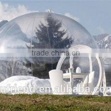 Inflatable transparent inflatable bubble tent house