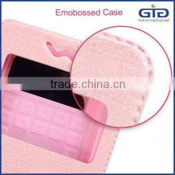 [GGIT] From Mobile Phone Accessories Factory in China Push-and-Pull Universal PU Leather Cell Phone Cover Case photo-4