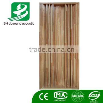 wooden 29 steps acoustic diffuser panel