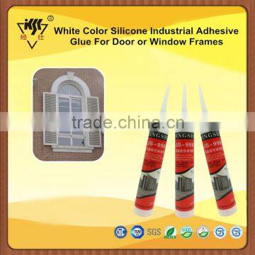 White Color Silicone Industrial Adhesive Glue For Door or Window Frames