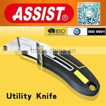 Assist multifunction safety zinc alloy utility knife