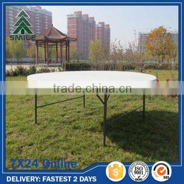 dining plastic round banquet lifetime table for rv