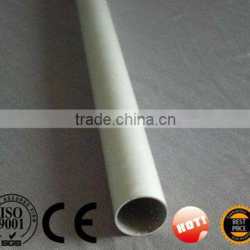 6063 T5 aluminum extrusion anodized silver tube /round pipe/ bar profile