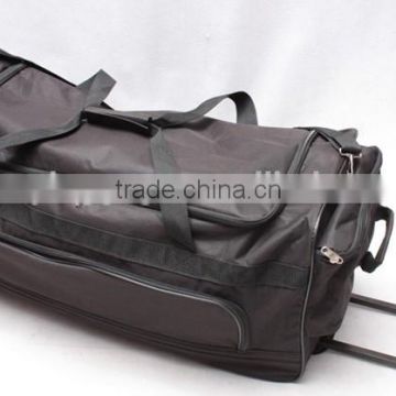 trolley travel bag wheeled duffel bag with wooden board