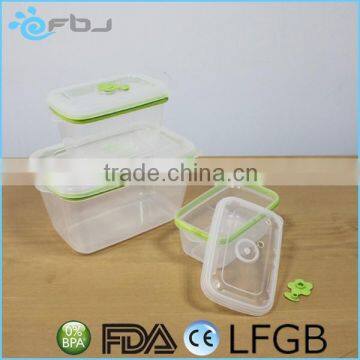 Wholesale Plastic Transparent Airtight Containers Set For Storage