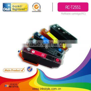 Inkstyle T2551 T2561-4 Refill ink Cartridge For Epson XP-601 XP-701 XP-801