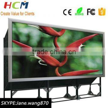 HD Outdoor p8 p10 led video wall panel price big display screen for advertising